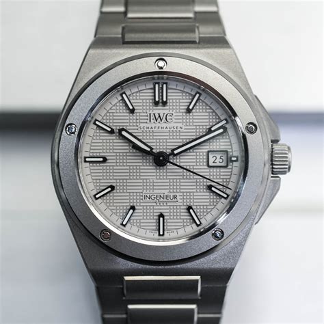 iwc ingenieur staybrite|iwc ingenieur titanium watch.